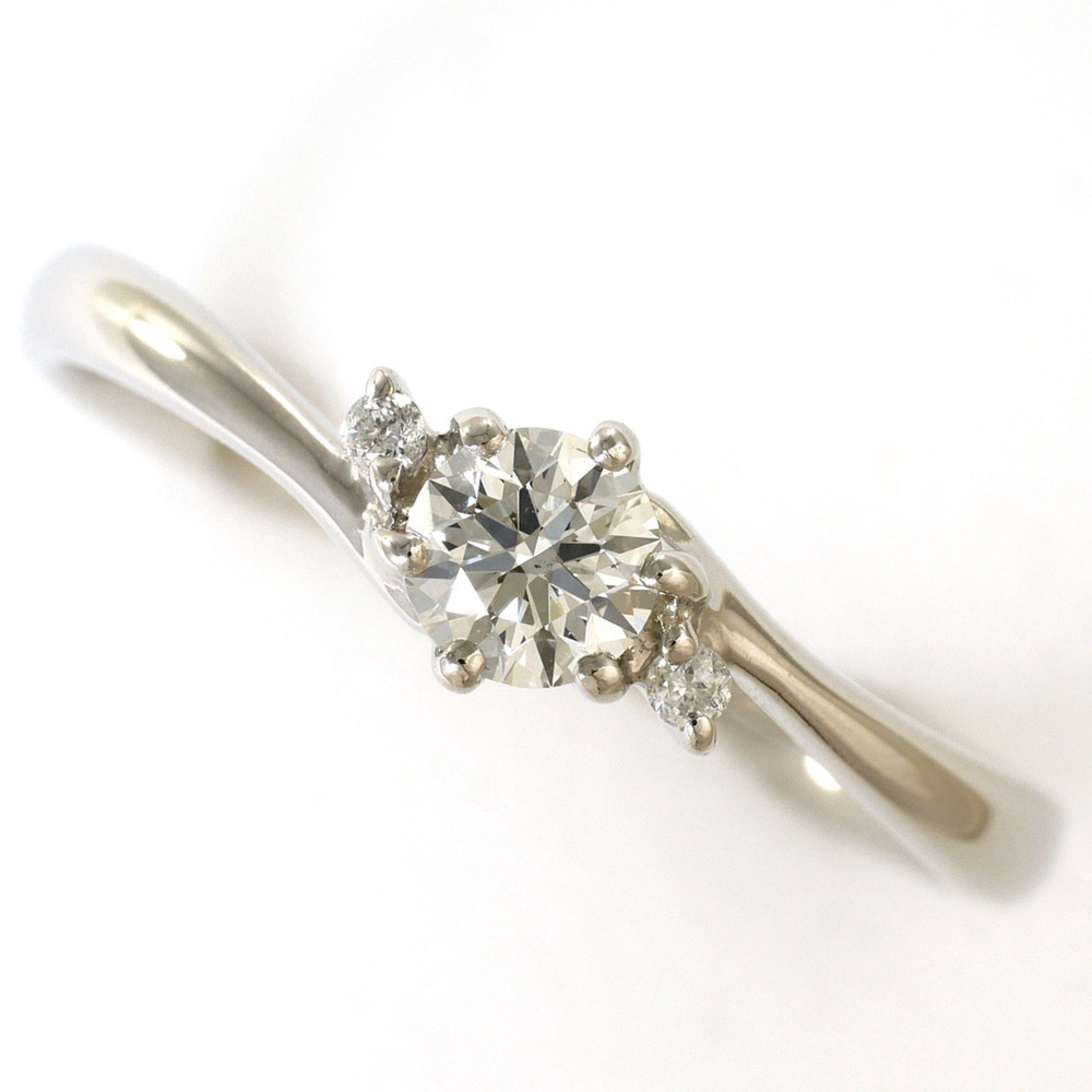 VINTAGE Silver Diamond Ring